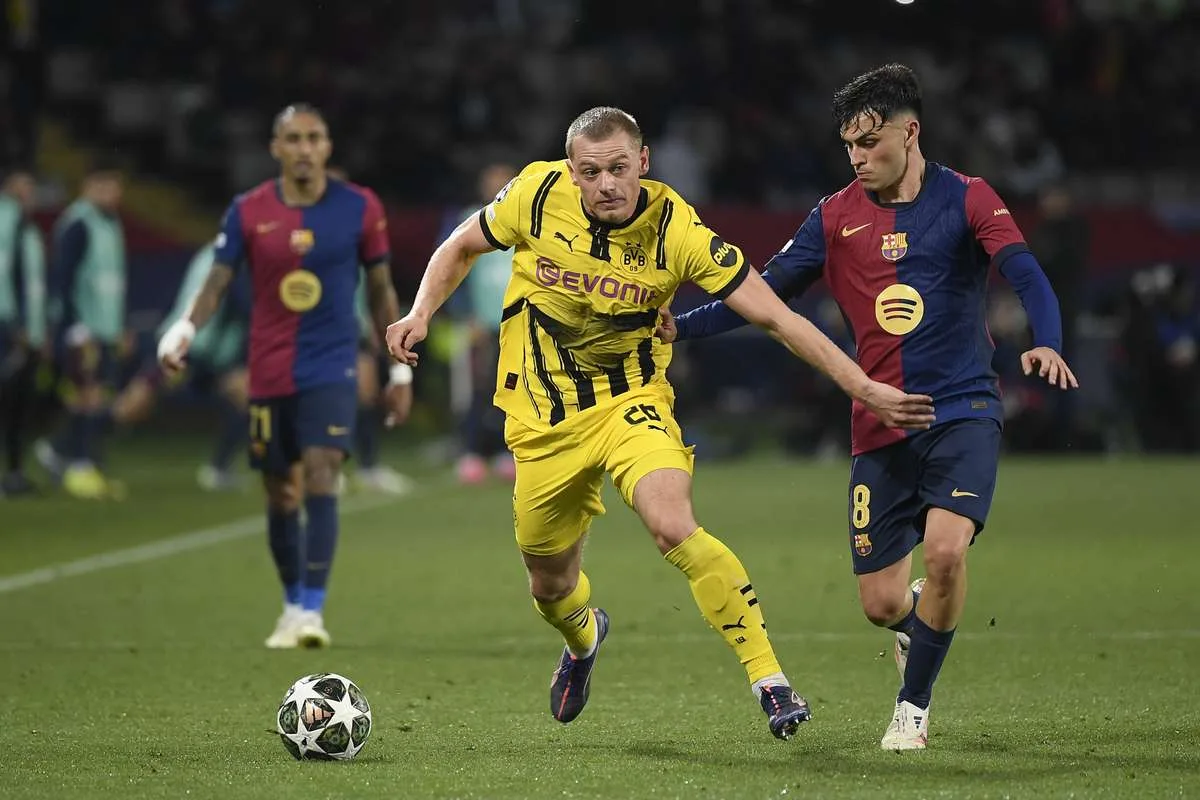 C1 : les compositions probables du Borussia Dortmund et du FC Barcelone