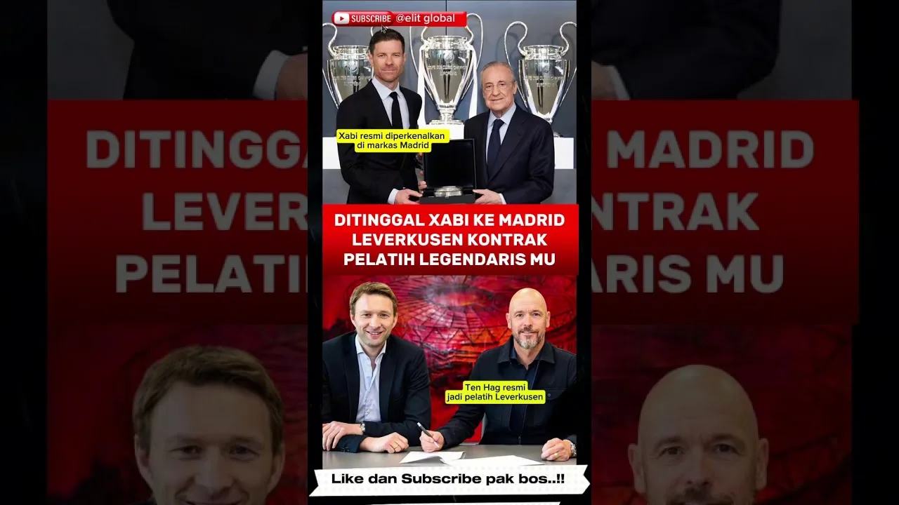 Botak bukan sembarang botak #tenhagout #realmadrid #leverkusen #laliga #bundesliga #ligainggris