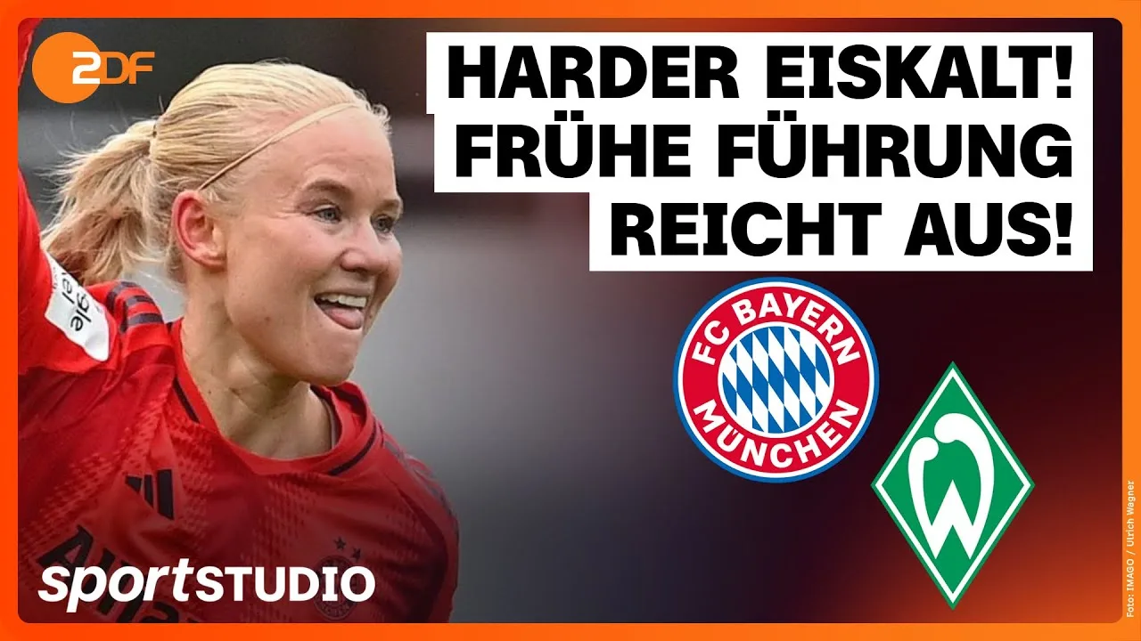 FC Bayern Munich – Sv Werder Bremen | Bundesliga féminine, jeudi 15 2024/25 | studio de sport