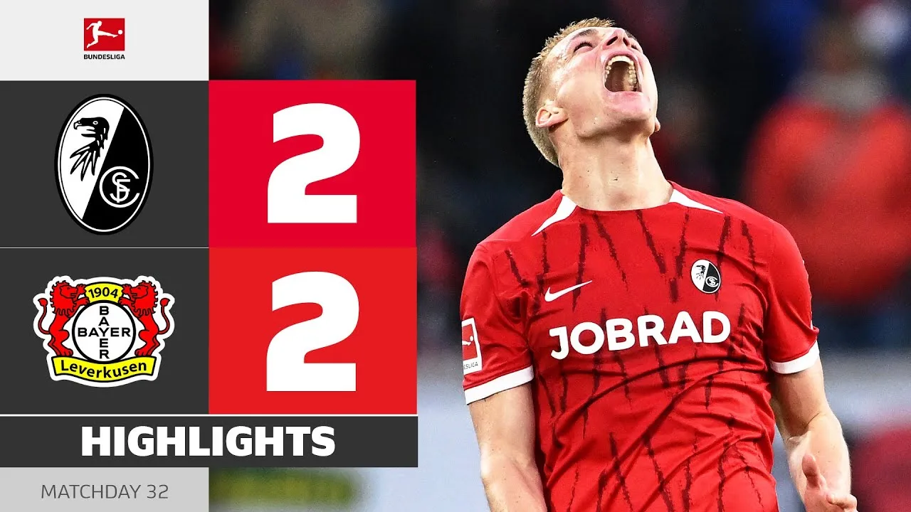 Brireau de dernière minute! | SC Freiburg – Bayer 04 Leverkusen | Faits saillants | MD 32 – Bundesliga 24/25