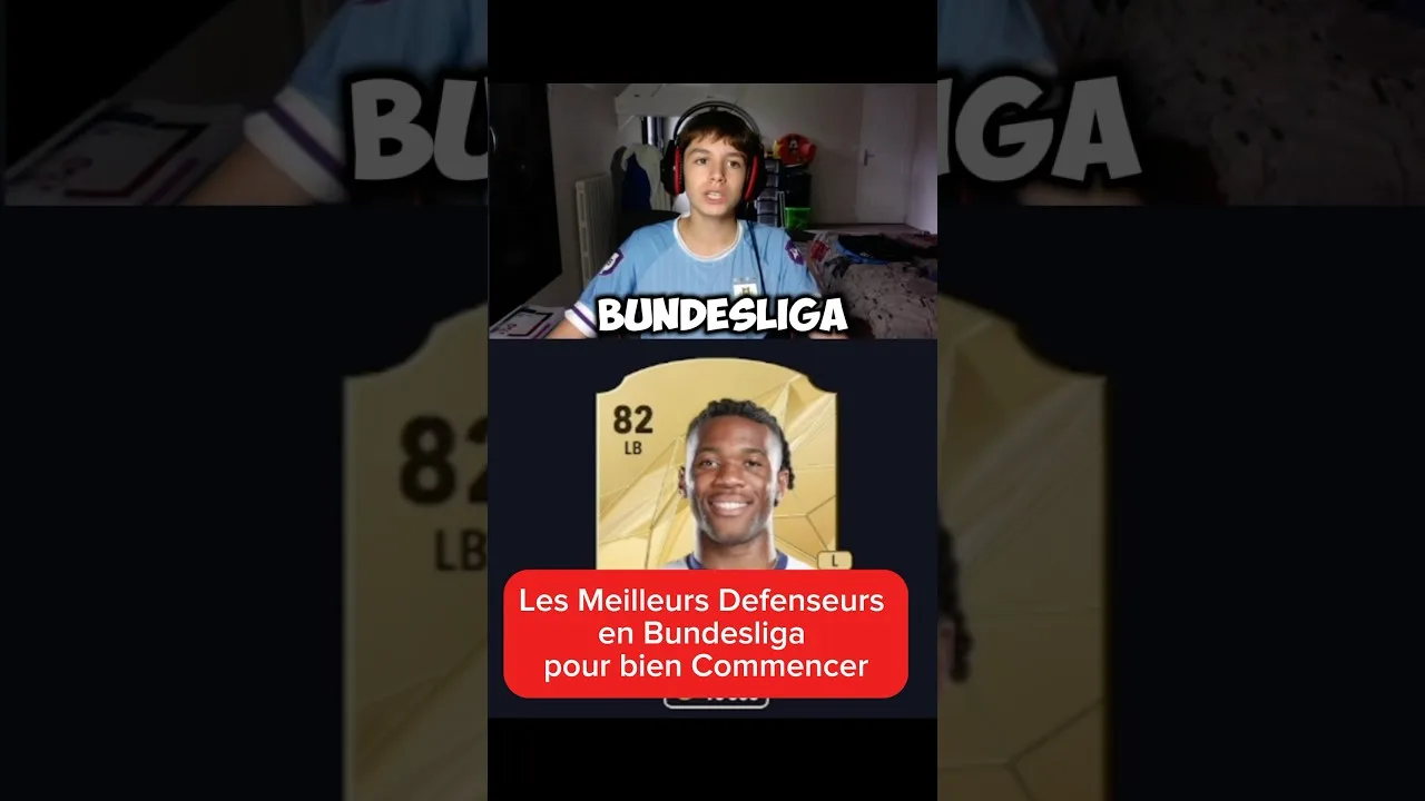 Les Meilleurs Défenseur de Bundesliga Pour Bien Commencer Fc25 #foot #fc25 #easportsfc #bundesliga