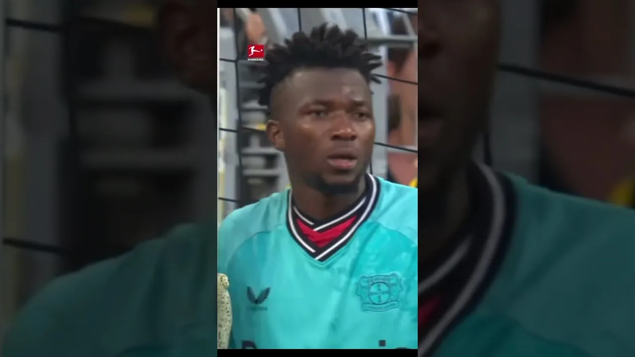Edmond Tapsoba est le gardien de but ? #goolkeeper #soccer #drôle #football #bundesliga #short #shorts