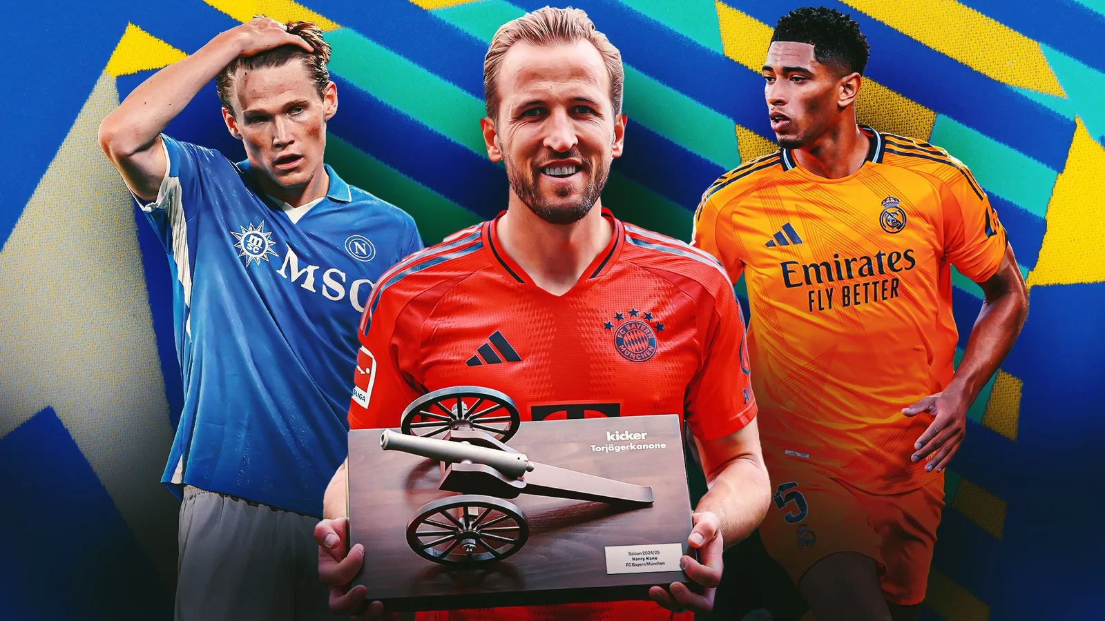 Britanniques à l’étranger: Harry Kane fait l’histoire de Bundesliga après la semaine de fête et Scott McTominay se rapproche de Serie A Titre tandis que Jude Bellingham marque timidement avant de rougir dans la première interview espagnole