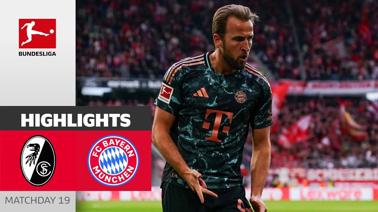 La Bavière reprend la défaite de l’UCL! | SC Freiburg – FC Bayern Munich 1-2 | Faits saillants | Bundesliga