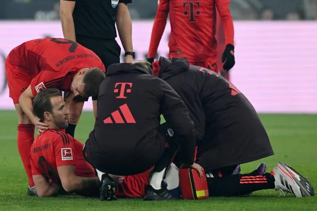 Harry Kane (Bayern Munich) blessé à la cuisse droite