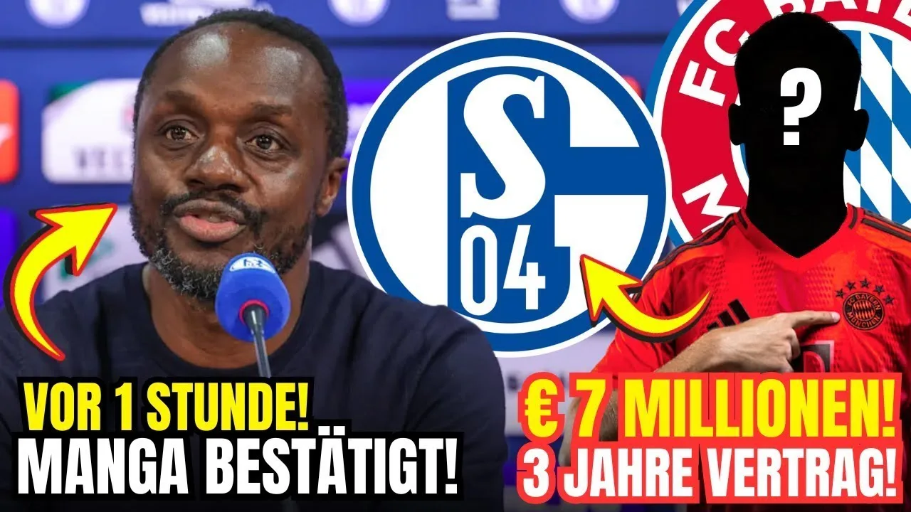 SENSATION! Champion du monde Signes des étoiles à Schalke 04-Transfer Coup Shakes Bundesliga!