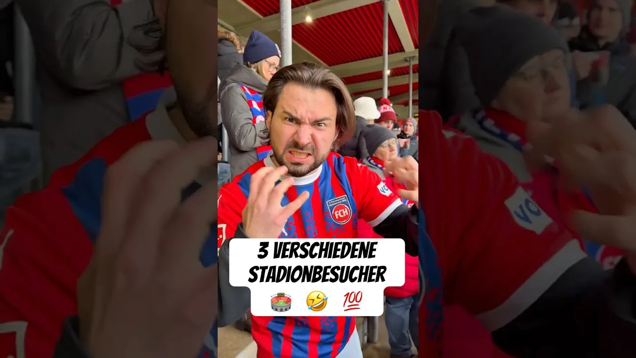 3 Visiteurs de stade différents 🏟️ #football #bundesliga #comedy