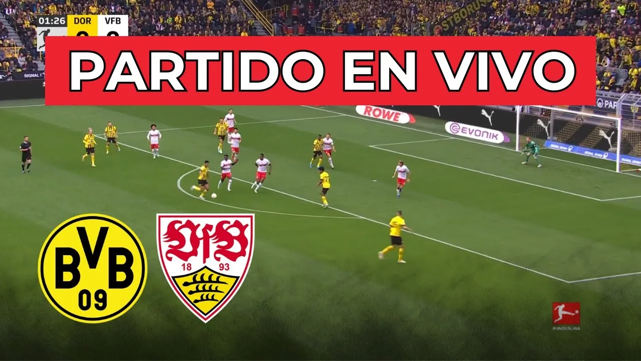 Borussia Dortmund vs Stuttgart en vivo – Bundesliga – ferme 21 🔴