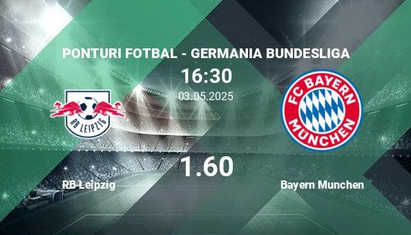 RB Leipzig vs Bayern Munich, paris ponturi fot …