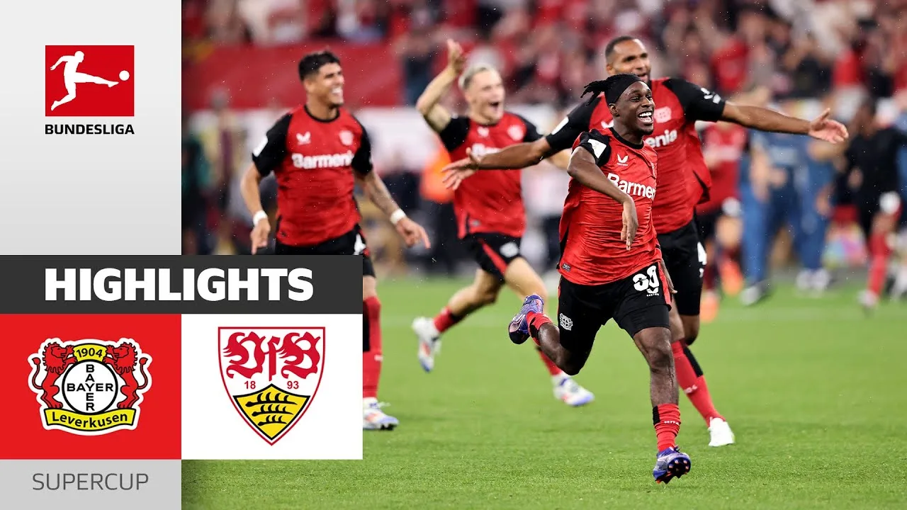 Nouvelle saison, même Leverkusen ! | Bayer Leverkusen – VfB Stuttgart 4-3 P | Faits saillants | Supercoupe