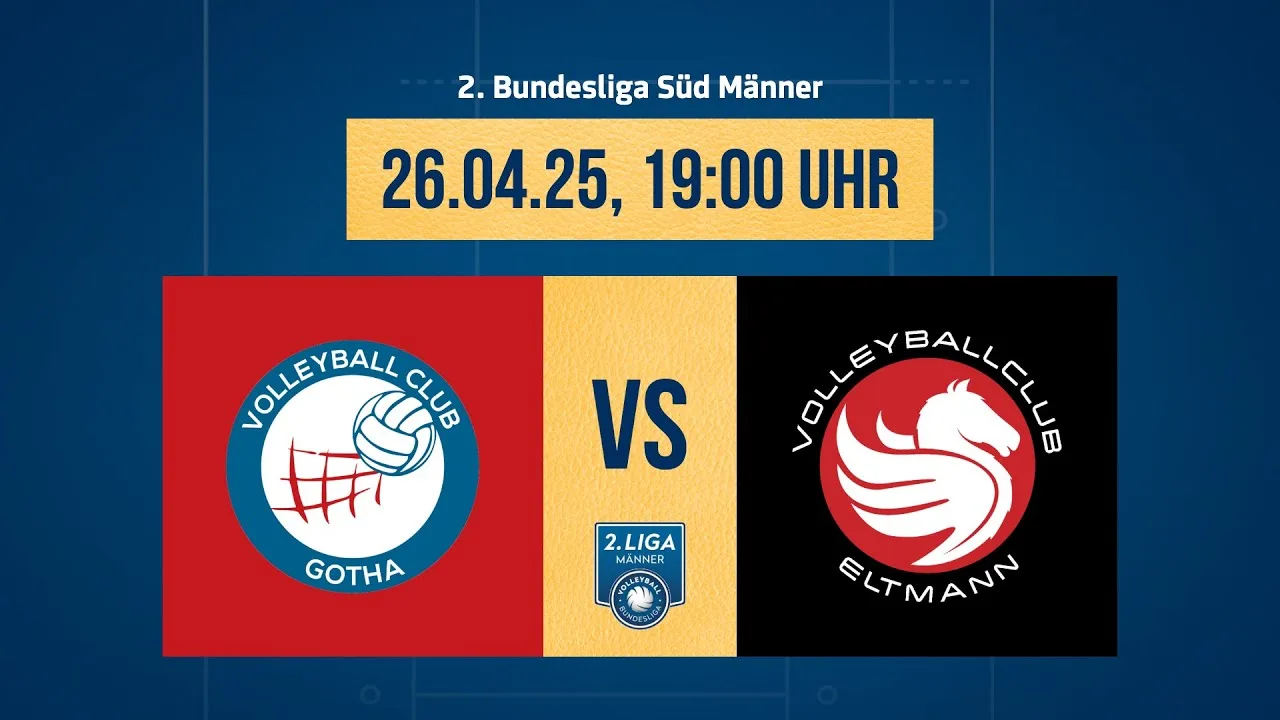 Blue Volleys Gotha – Ceratonia Volleys Eltmann (2. Volleyball Bundesliga Süd M 24/25)