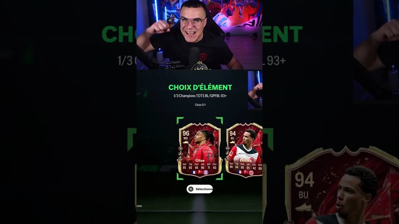 MES CHOIX ROUGES SONT FOUS !!! #bundesliga #tots #fc25 #fifa