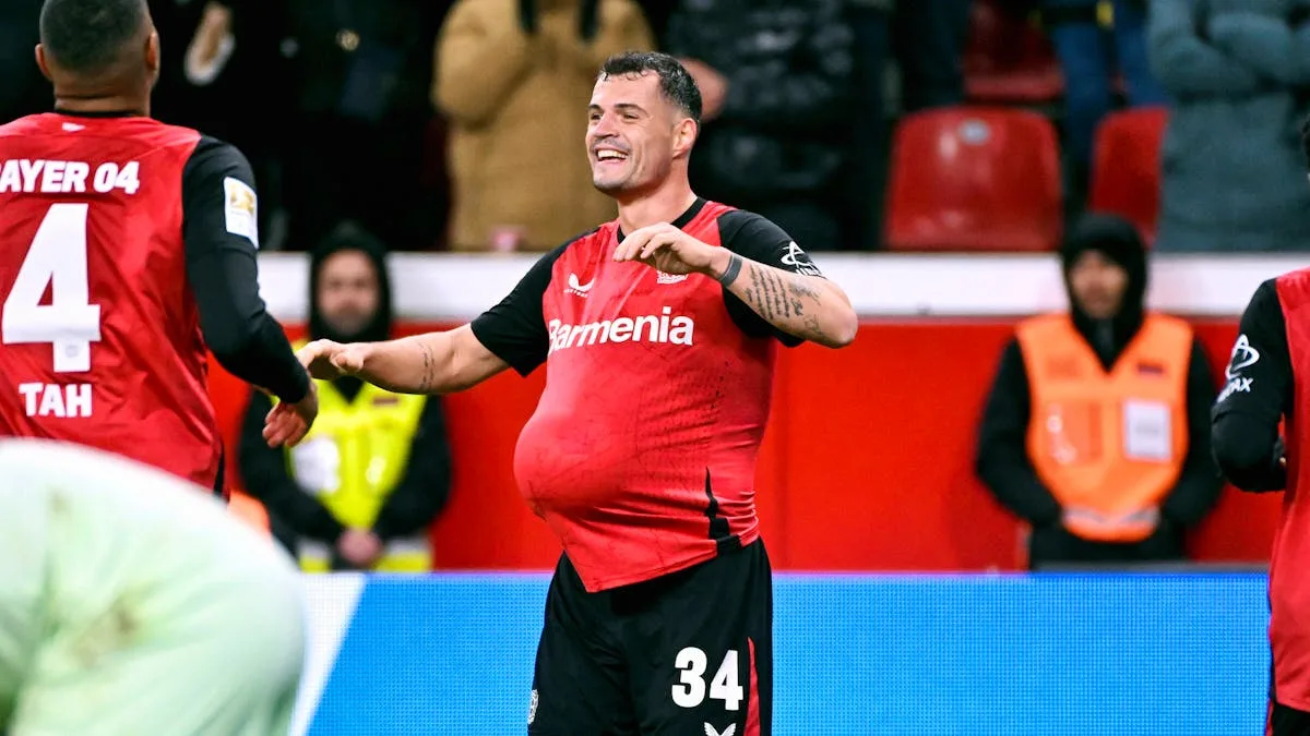 Football: Granit Xhaka buteur et passeur avec le Bayer Leverkusen