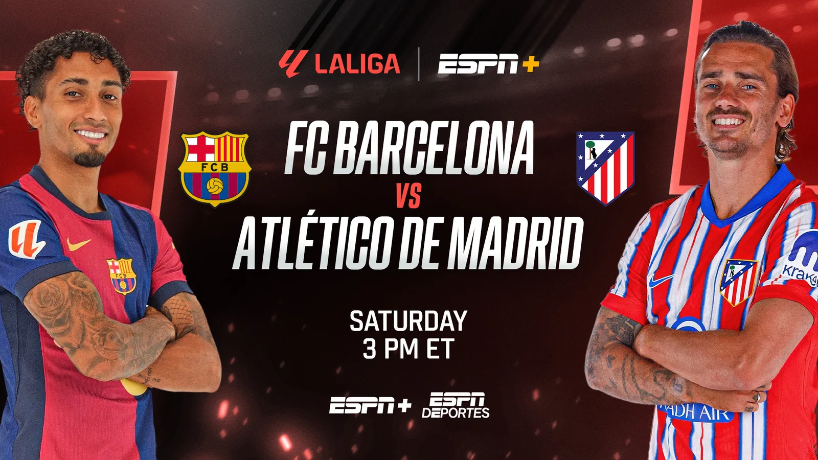 LALIGA et la Bundesliga se préparent pour les vacances d’hiver avec des matchs de renom sur les plateformes ESPN ce week-end