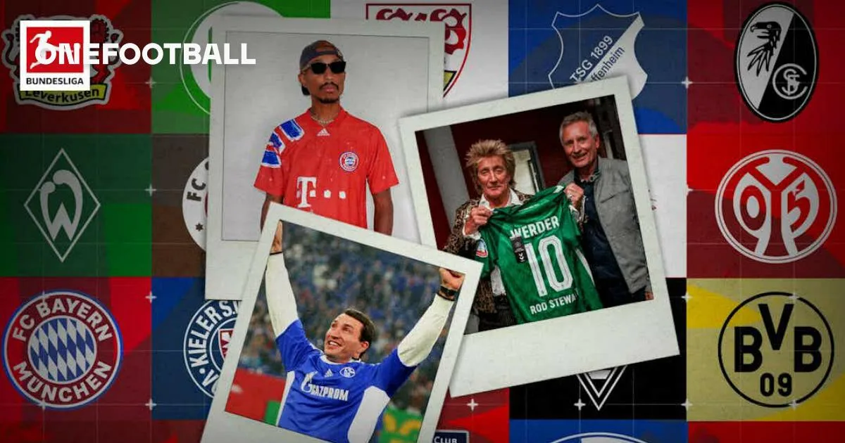 Célébrités en maillots Bundesliga! | Onefootball