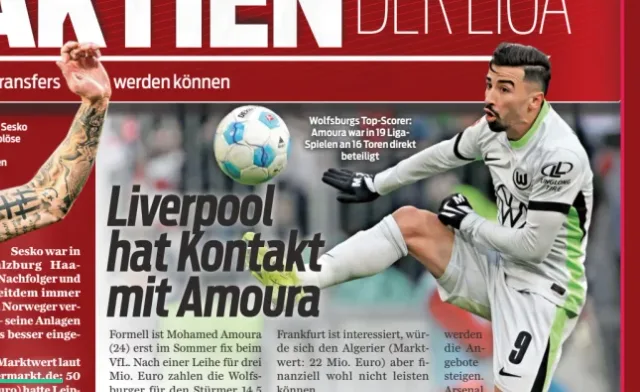 Liverpool en contact avec les agents de la star de Bundesliga – 8 buts, 8 passes décisives, le mouvement d’été a devancé