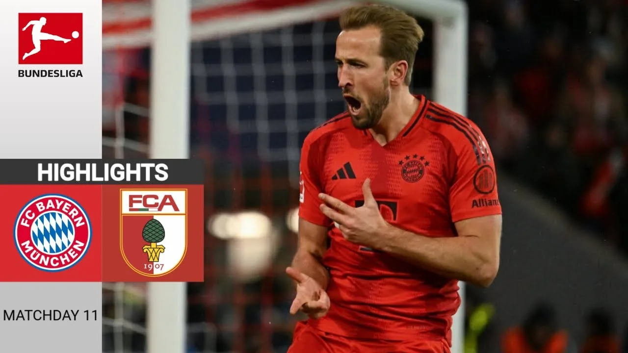 Bayern Munich – FC Augsbourg | 3:0 | Résumé | Bundesliga 2024-25