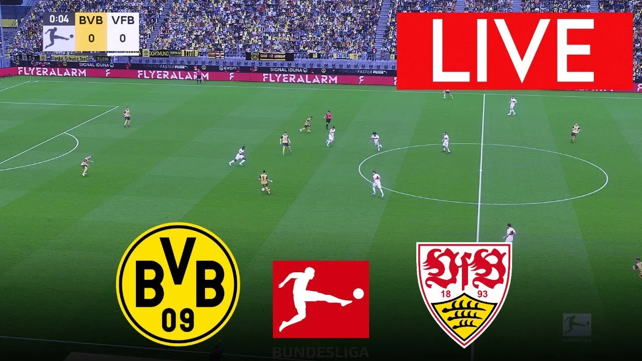 🔴Live: Borussia Dortmund contre VFB Stuttgart – Bundesliga 24/25 | Jeu complet aujourd’hui,