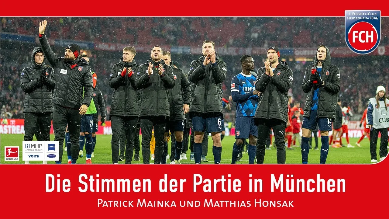 Les voix après le match contre le Bayern Munich