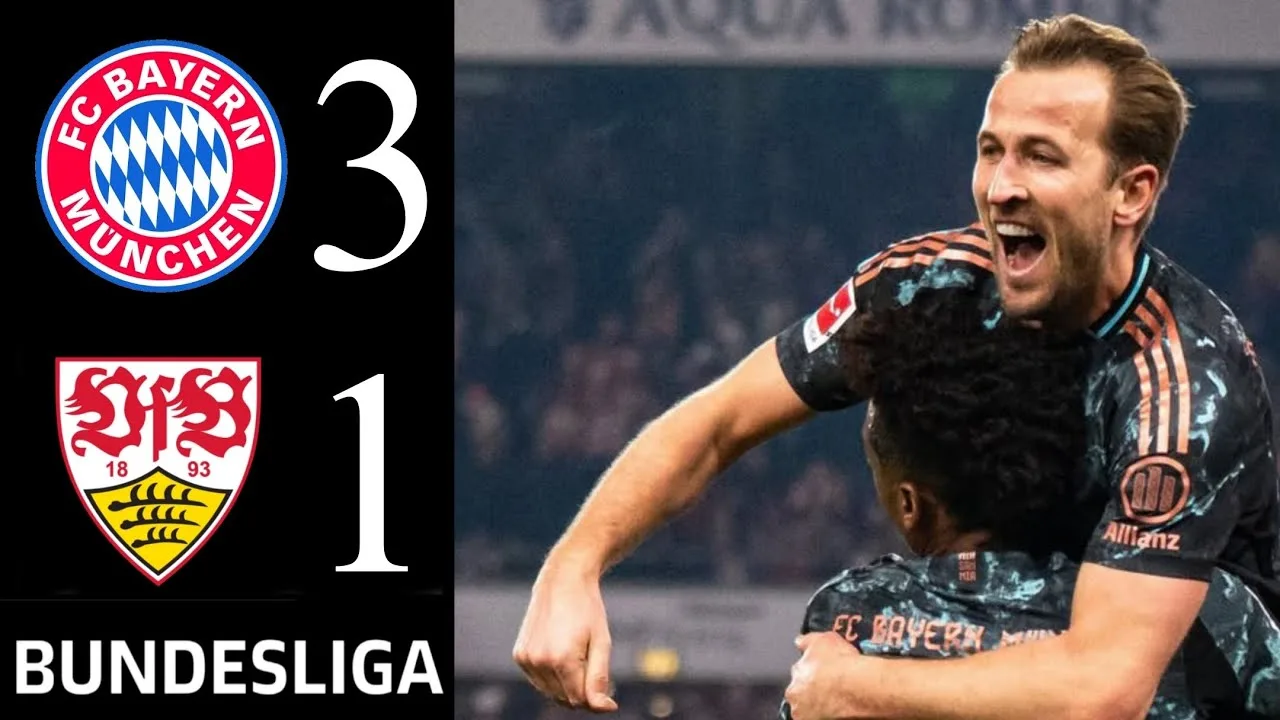 🔴FC Bayern Munich VFB Stuttgart 3-1 | Bundesliga | FC Bayern v Stuttgart Sights Fait
