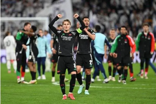 Résultats de la Ligue des champions: Arsenal Permalukan Real Madrid, Inter Milan détenu par le Bayern Munich