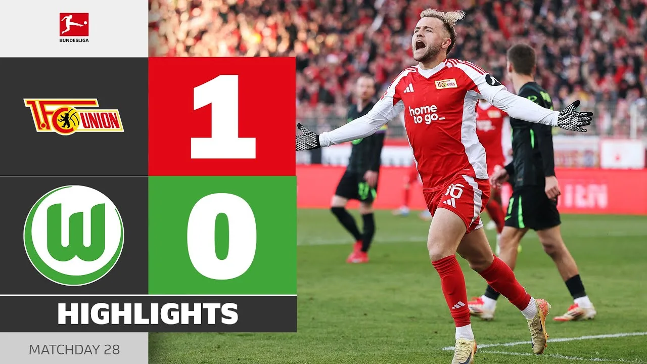 Union Berlin – VFL Wolfsburg | Faits saillants | Matchday 28 – Bundesliga 2024/25
