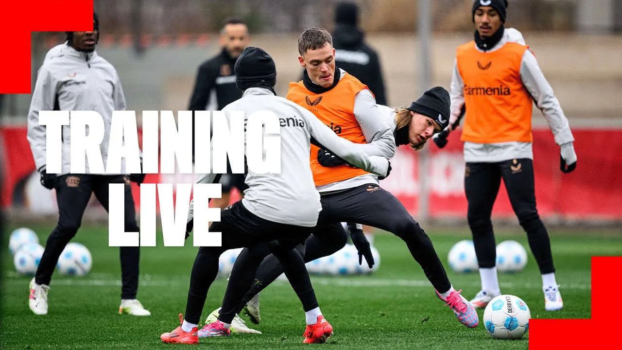 Re-Live : Début de l’entraînement du Bayer 04 Leverkusen
