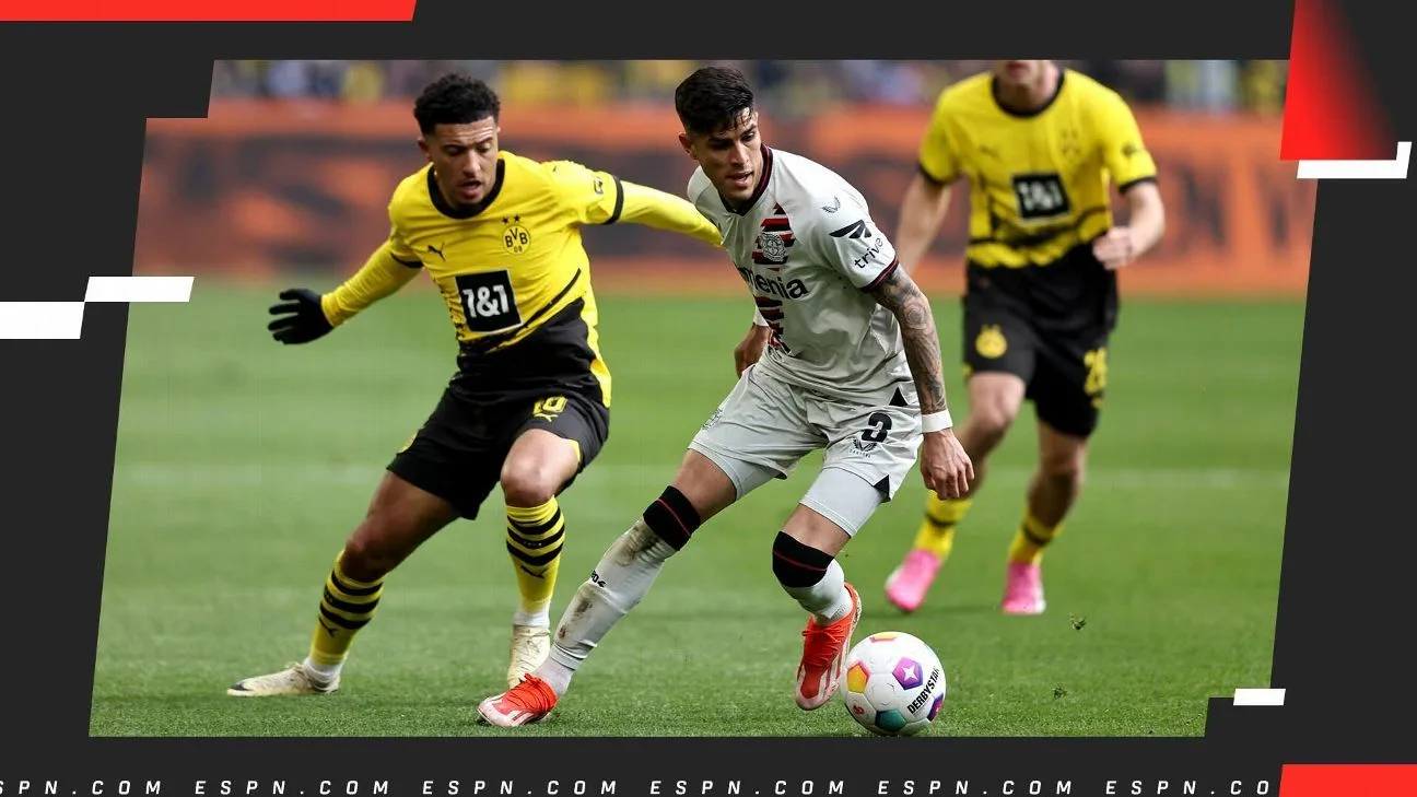Quand le Borussia Dortmund joue-t-il ? Bayer Leverkusen pour la Bundesliga : équipe, date, heure et TV en direct