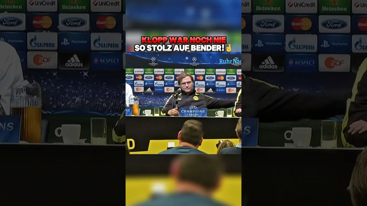 Lars Bender macht Jürgen Klopp unendlich stolz!❤️#bundesliga #fußball #bvb
