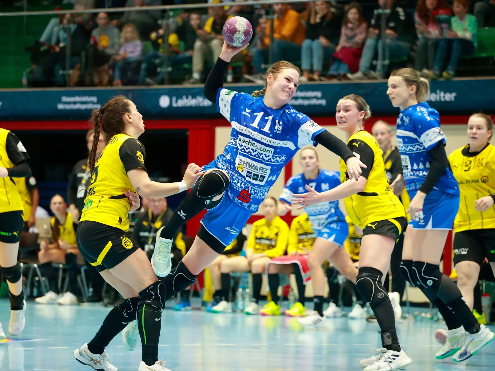 Sport-Union Neckarsulm peut exiger des femmes Borussia Dortmund à Handball Bundesliga Bundesliga Bundesliga Bundesliga