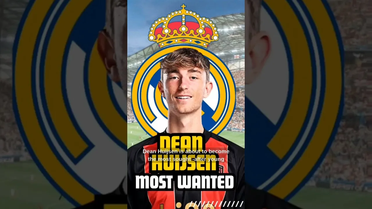 Dean Huijsen: Most Wanted #RealMadrid #Livpool #ChelSEA #BAYERNMUNICH #deanhuijsen