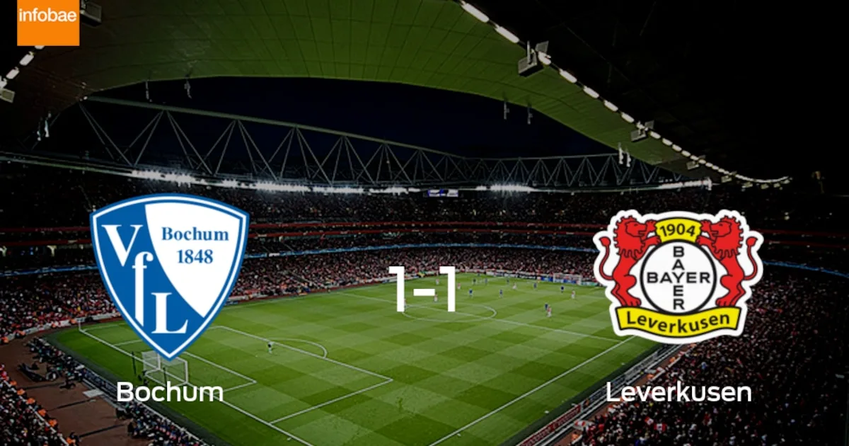 Bochum et le Bayer Leverkusen font match nul 1-1