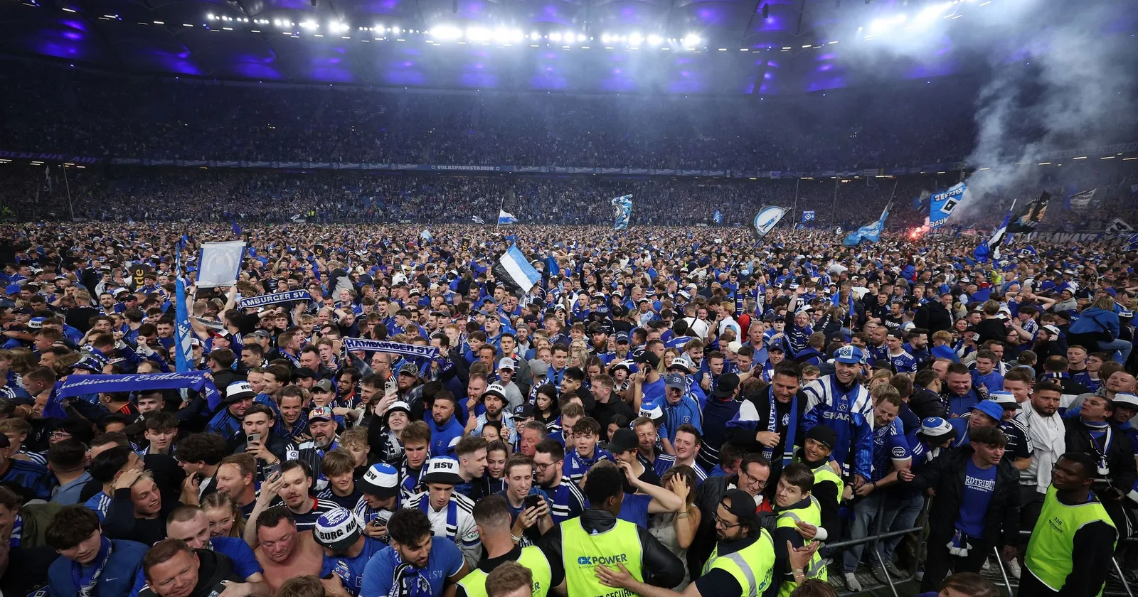 Allemagne: 25 blessés au stade de Hambourg après la remontée en Bundesliga