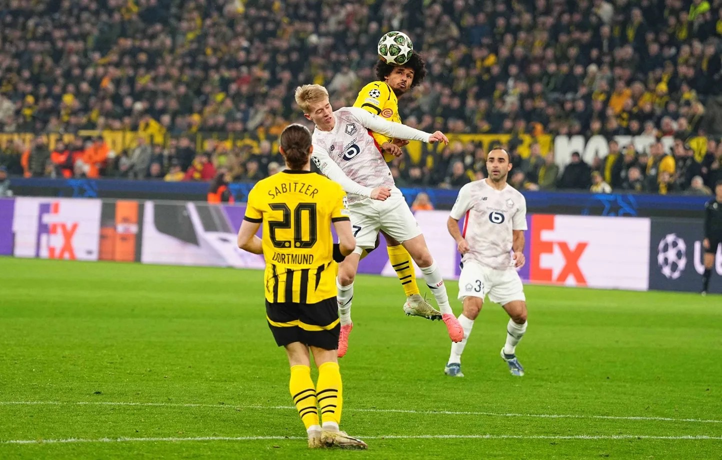 Borussia Dortmund – Losc : Les Lillois plein d’espoirs après ce nul arraché dans la Rhur…. Revivez ce match avec nous