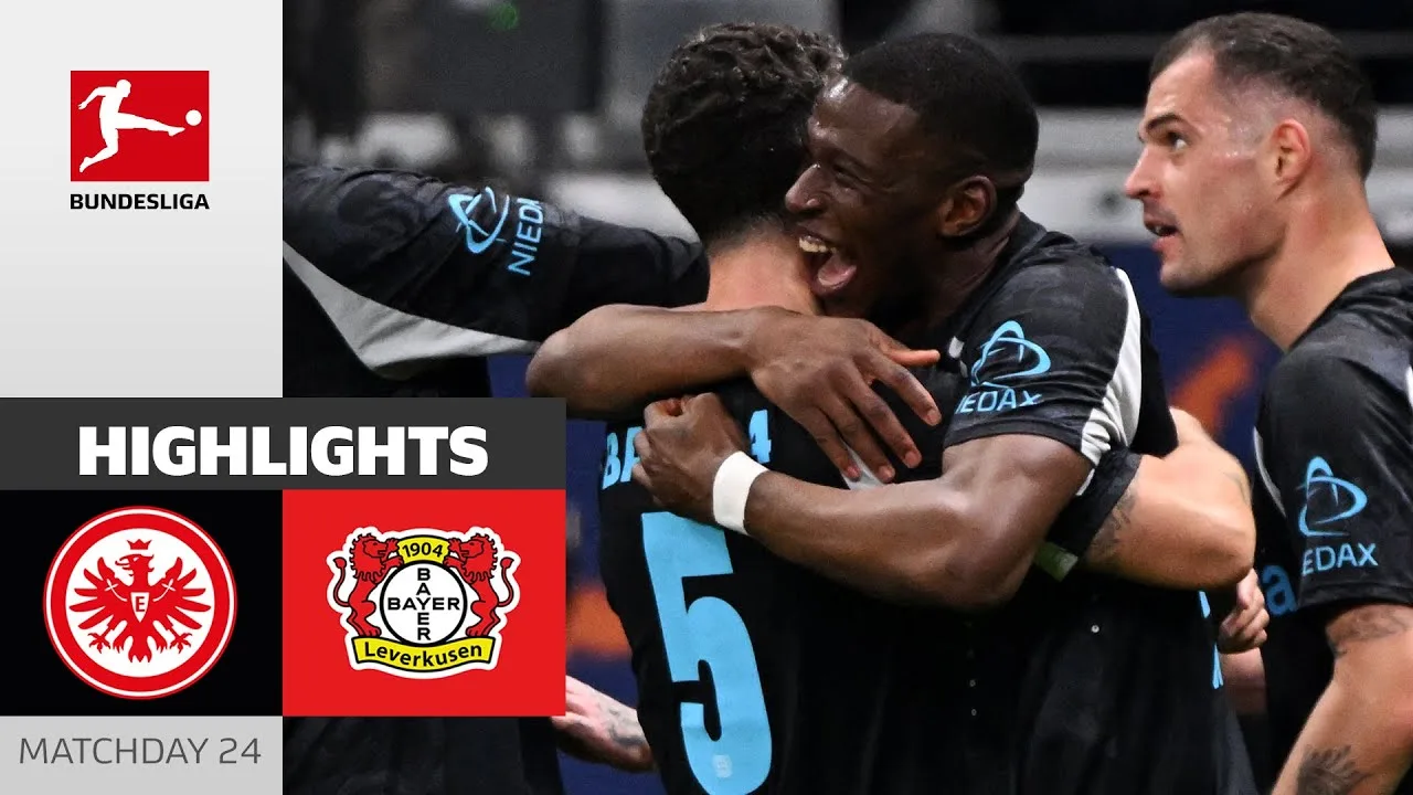 Massive à l’extérieur! | Eintracht Frankfurt – Bayer 04 Leverkusen 1-4 | Faits saillants | MD 24 – BL 24/25