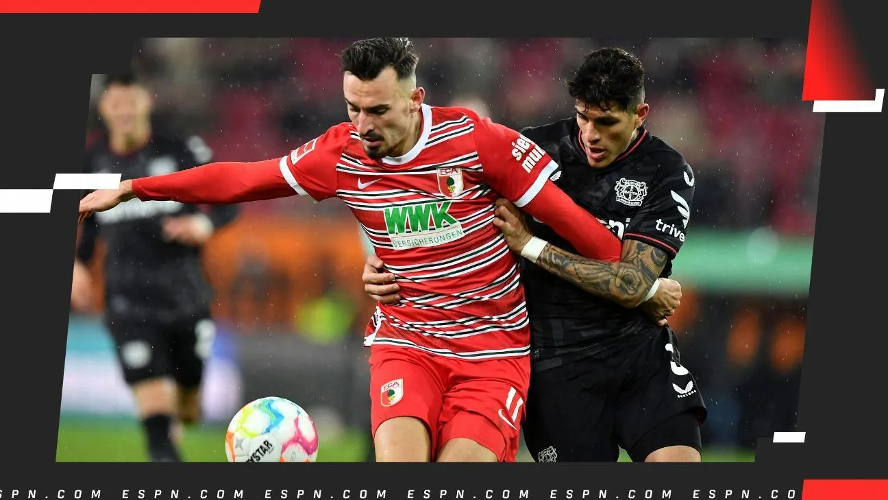 Quand Augsbourg joue-t-il contre. Bayer Leverkusen pour la Bundesliga : équipe, date, heure et TV en direct
