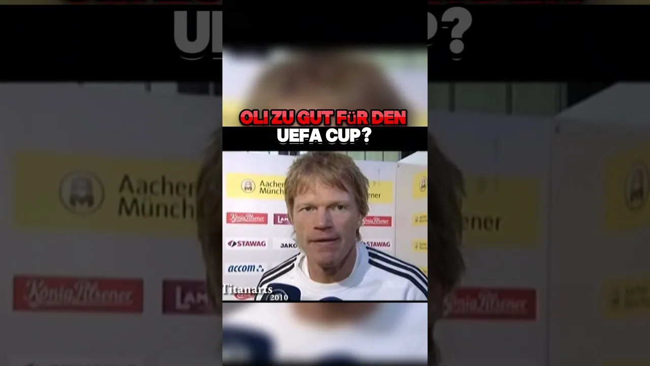 Kahn will nur eins, die CHAMPIONS LEAGUE! #interview #bundesliga #bayern #oliverkahn