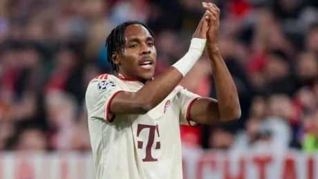 Mathys Tel, emprunté par le Bayern Munich à Tottenham. Le club anglais a une option d’achat par daynews24