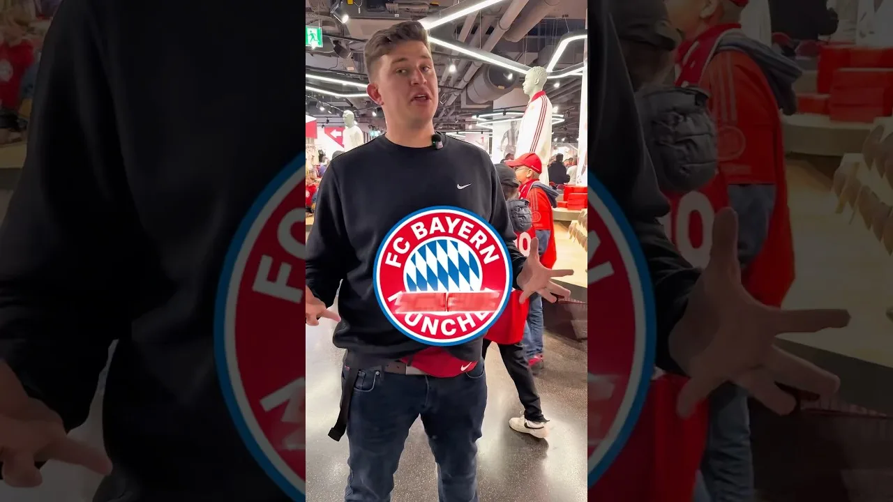 Co kupimy do stówki w sklepie Bayernu? #dc #football #bundesliga #bayernmunich #niemcy #fyp
