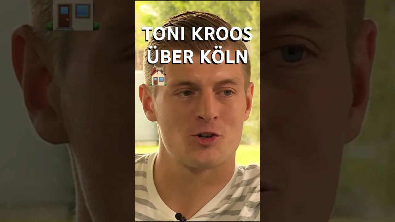 Toni Kroos à propos de sa maison à Cologne