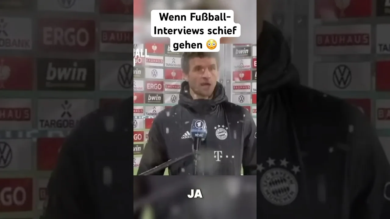 Wenn Fußball-Interviews schief gehen 😳 #bundesliga #klopp #hector #daum #müller