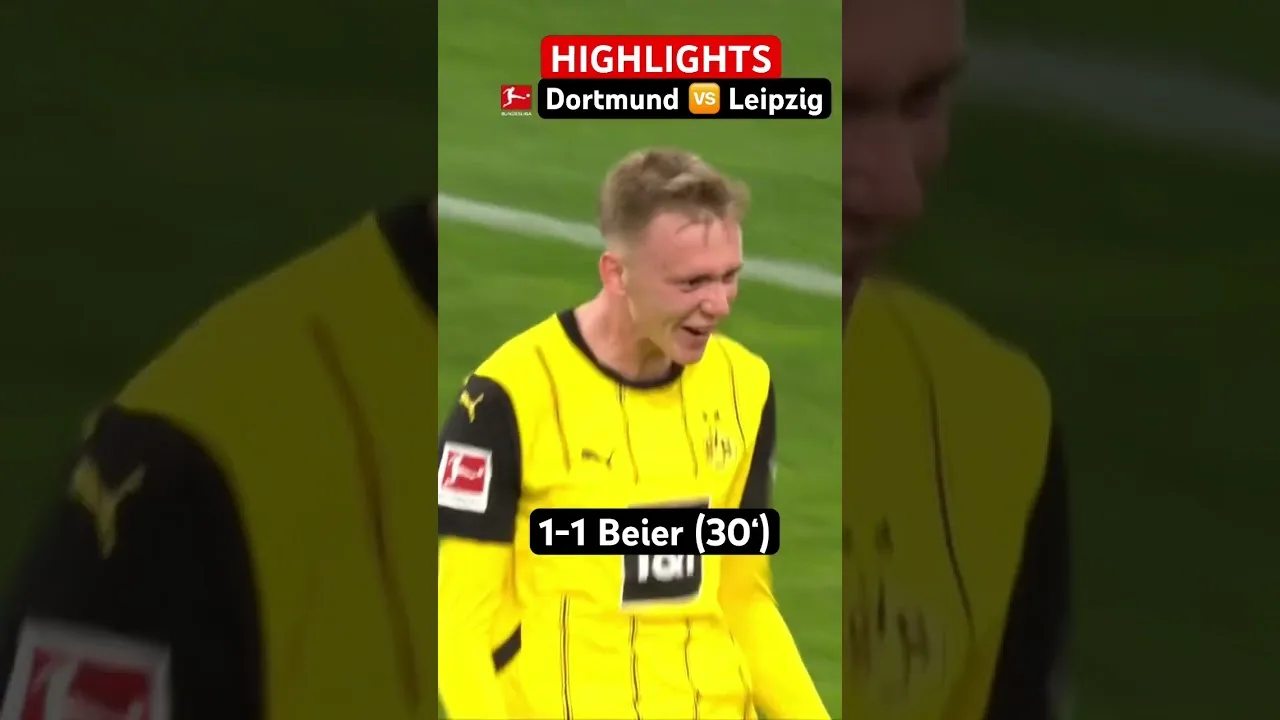FAITS SAILLANTS ⚽️ | Le BVB remporte une ÉNORME victoire ! • Borussia Dortmund 🆚 RB Leipzig • MD9