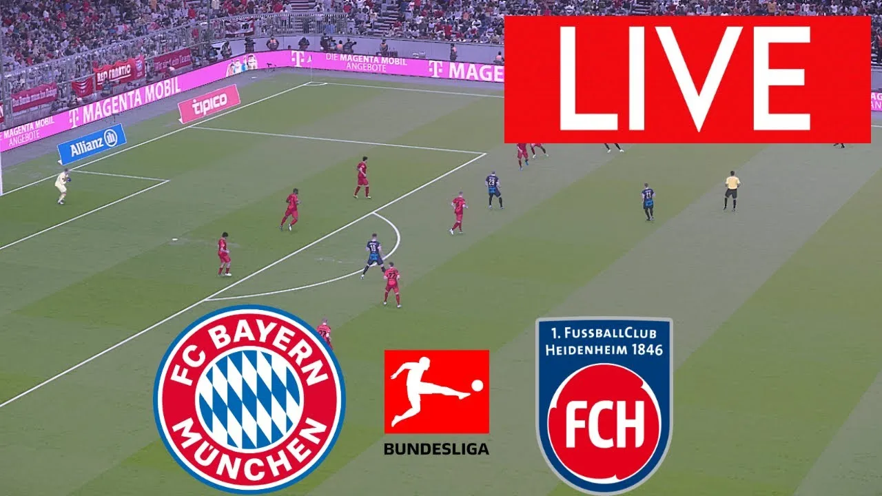 🔴LIVE : Bayern Munich contre FC Heidenheim 🏆Bundesliga 2024 ⚽ Match EN DIRECT »