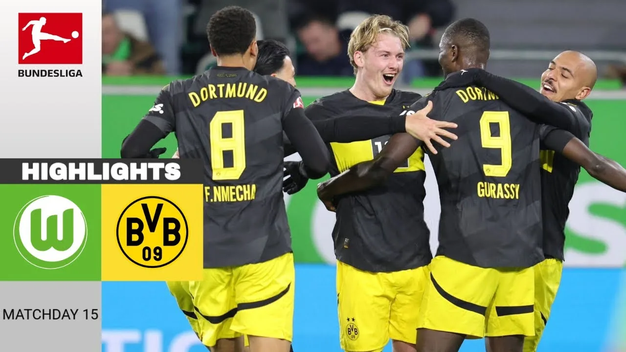 VfL Wolfsbourg – Borussia Dortmund | 1:3 | Résumé | Bundesliga 2024-25