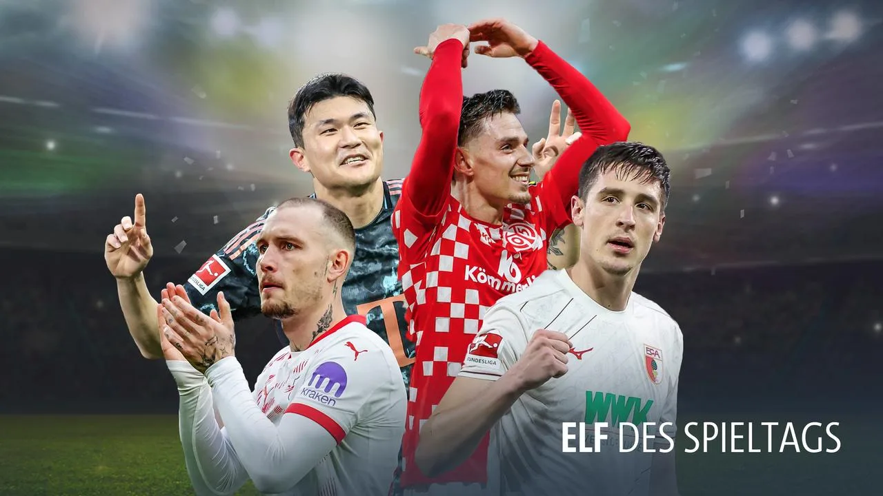 Le Sportschau-Elf du 19e Match Bundesliga Match Day avec des vidéos