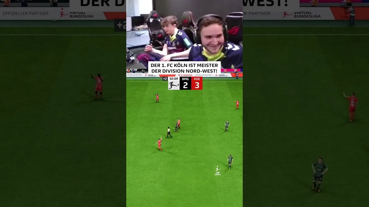 Le 1. FC Köln est un maître de la division nord-ouest! 👏