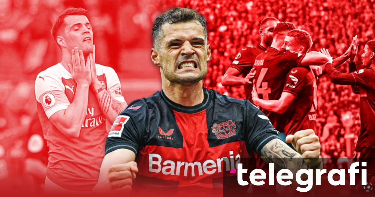Le transfert de Granit Xhaka au Bayer Leverkusen était proche de l’échec jusqu’à l’intervention d’une personne – Telegrafi