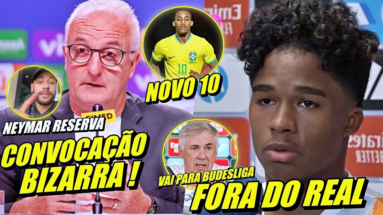 Le Brésil sous le choc !! Endrick dans la Bundesliga! Controverse de dorival et plus