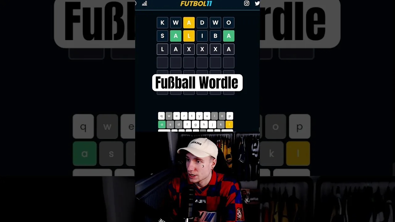 Fußball Wordle ⚽️ #rätsel #quiz #fussball #bundesliga