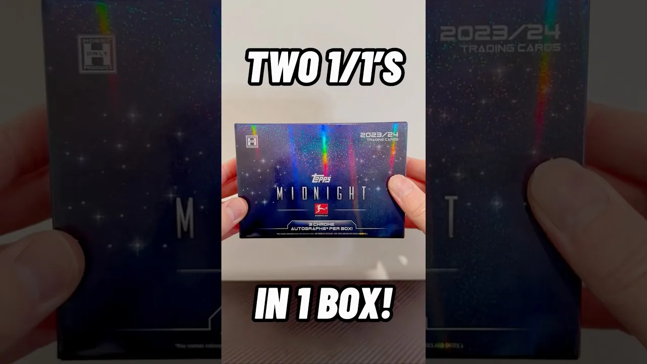 DEUX CARTES 1/1 ! 🔥🤯 Ouverture de la boîte de loisirs Topps Midnight Bundesliga 2023/24 ! 🤩